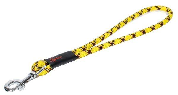 Kurzführer / Handschlaufe - L - gelber python